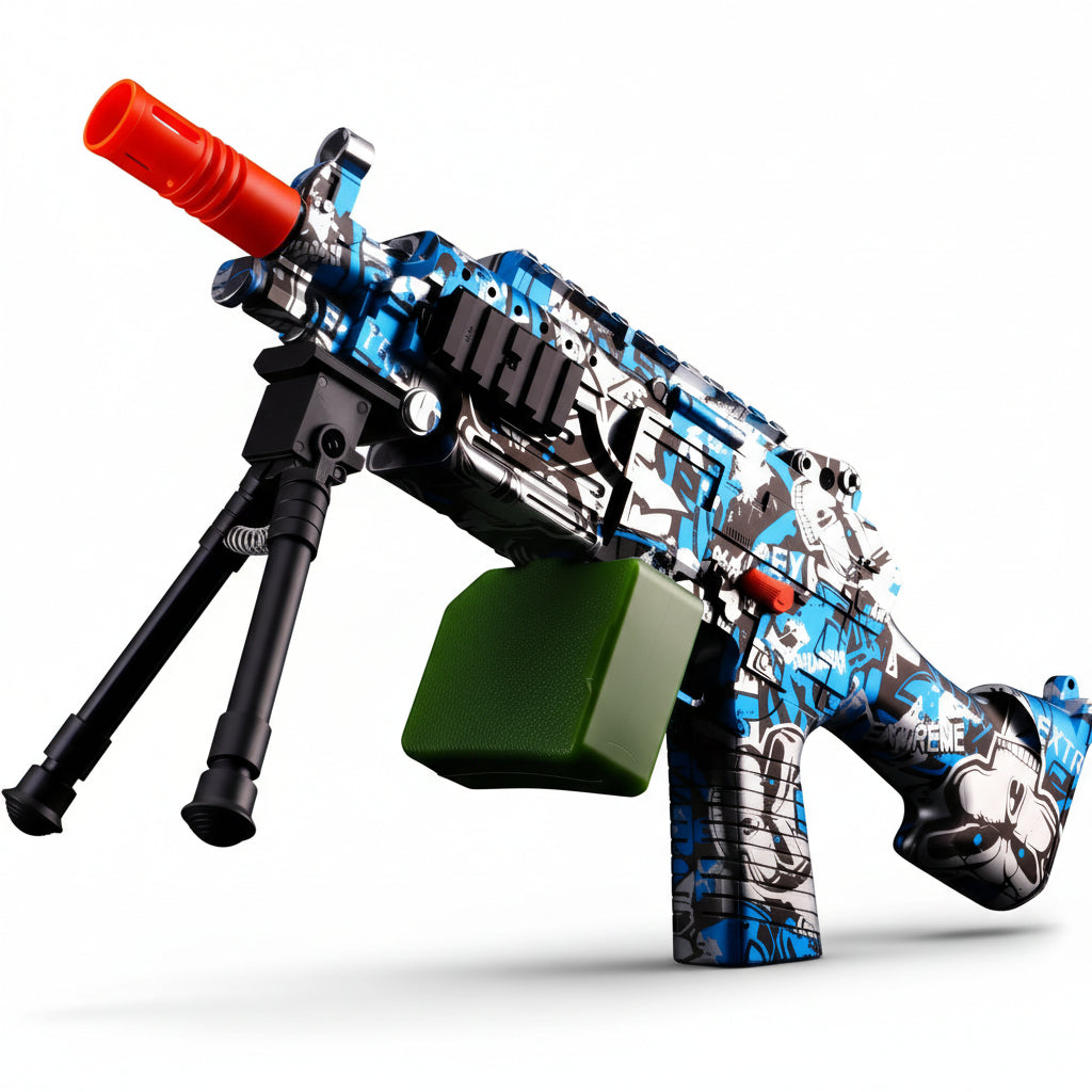 M249 Automatic Splash Gel Ball Blaster Toy