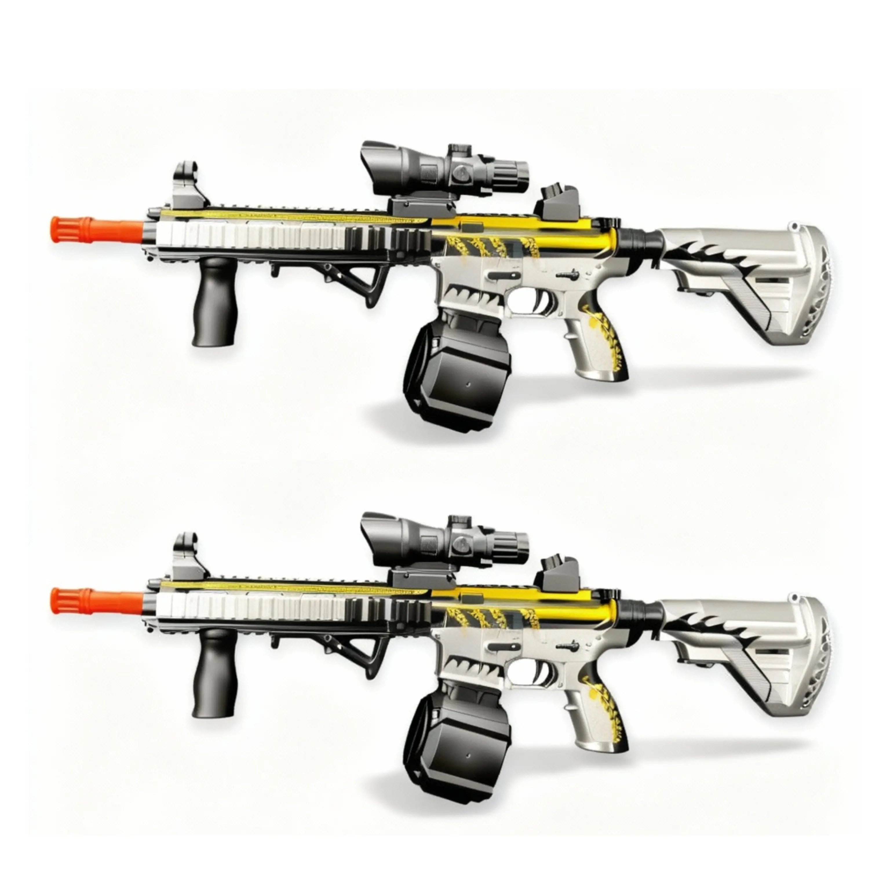 2x Raptor M4 Arctic Skin Gel Blaster