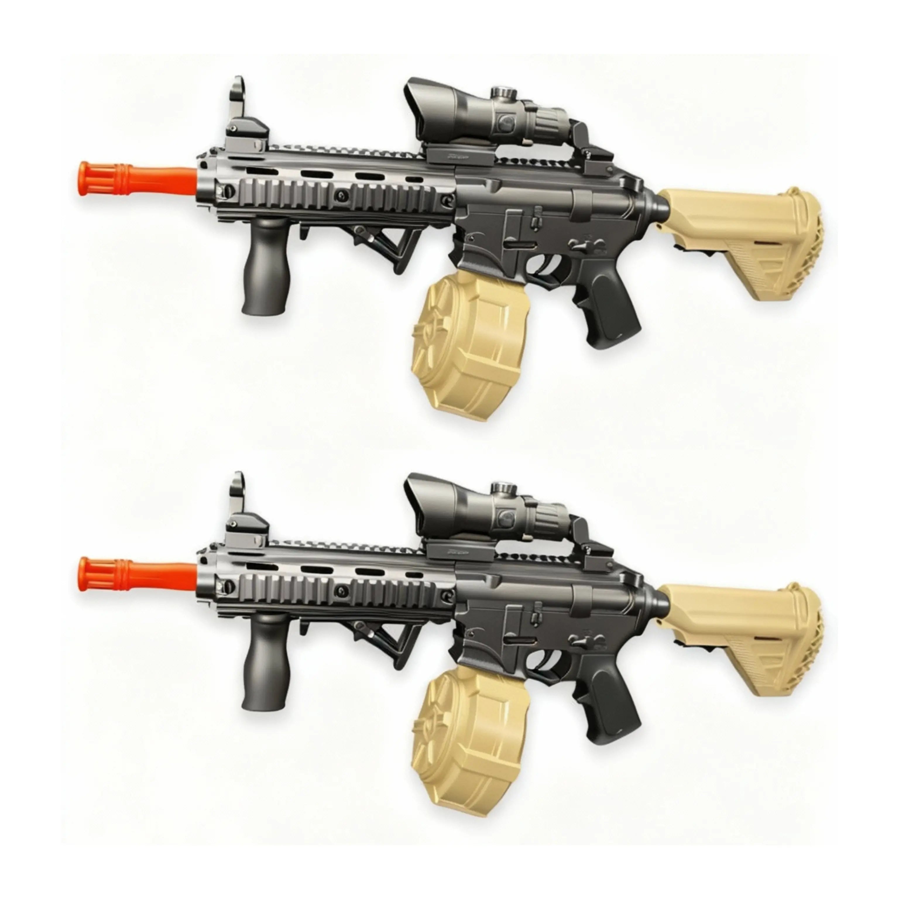 2x Raptor M4 Desert Skin Gel Blaster