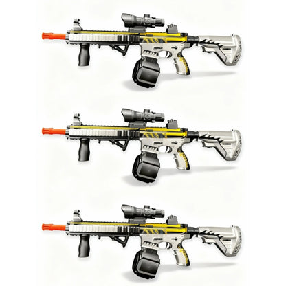 3x Raptor M4 Arctic Skin Gel Blaster