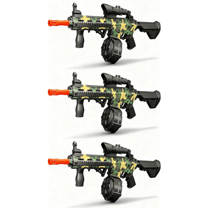 3x Raptor M4 Camouflage Skin Gel Blaster
