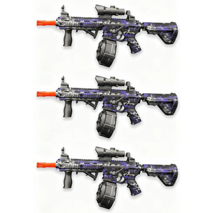 3x Raptor M4 Cosmic Skin Gel Blaster