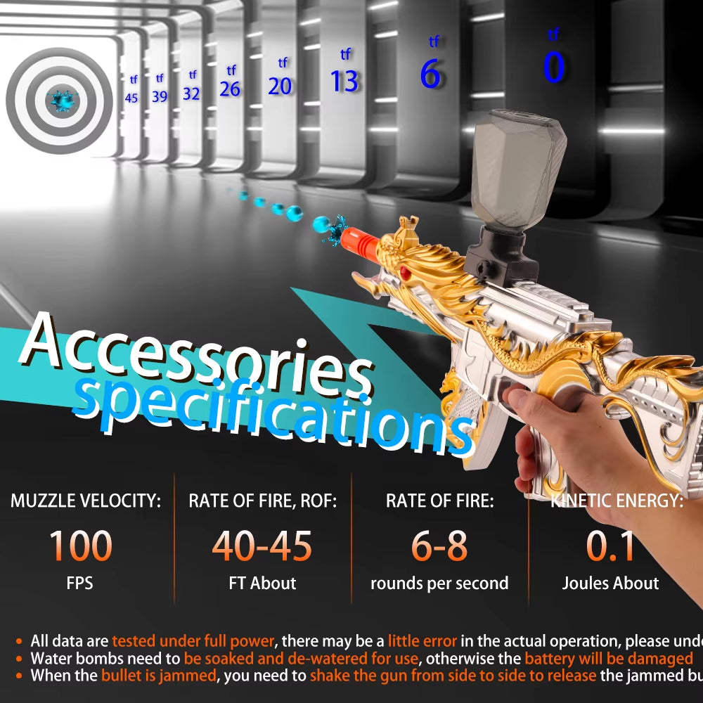 GOLDEN Dragon Kids Gel Ball Blaster