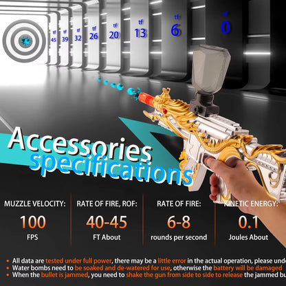 GOLDEN Dragon Kids Gel Ball Blaster