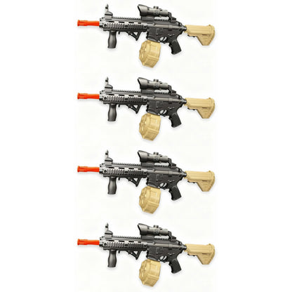 4x Raptor M4 Desert Skin Gel Blaster