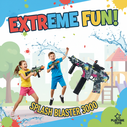 SPLASH BLASTER 3000 electric gel toy launcher