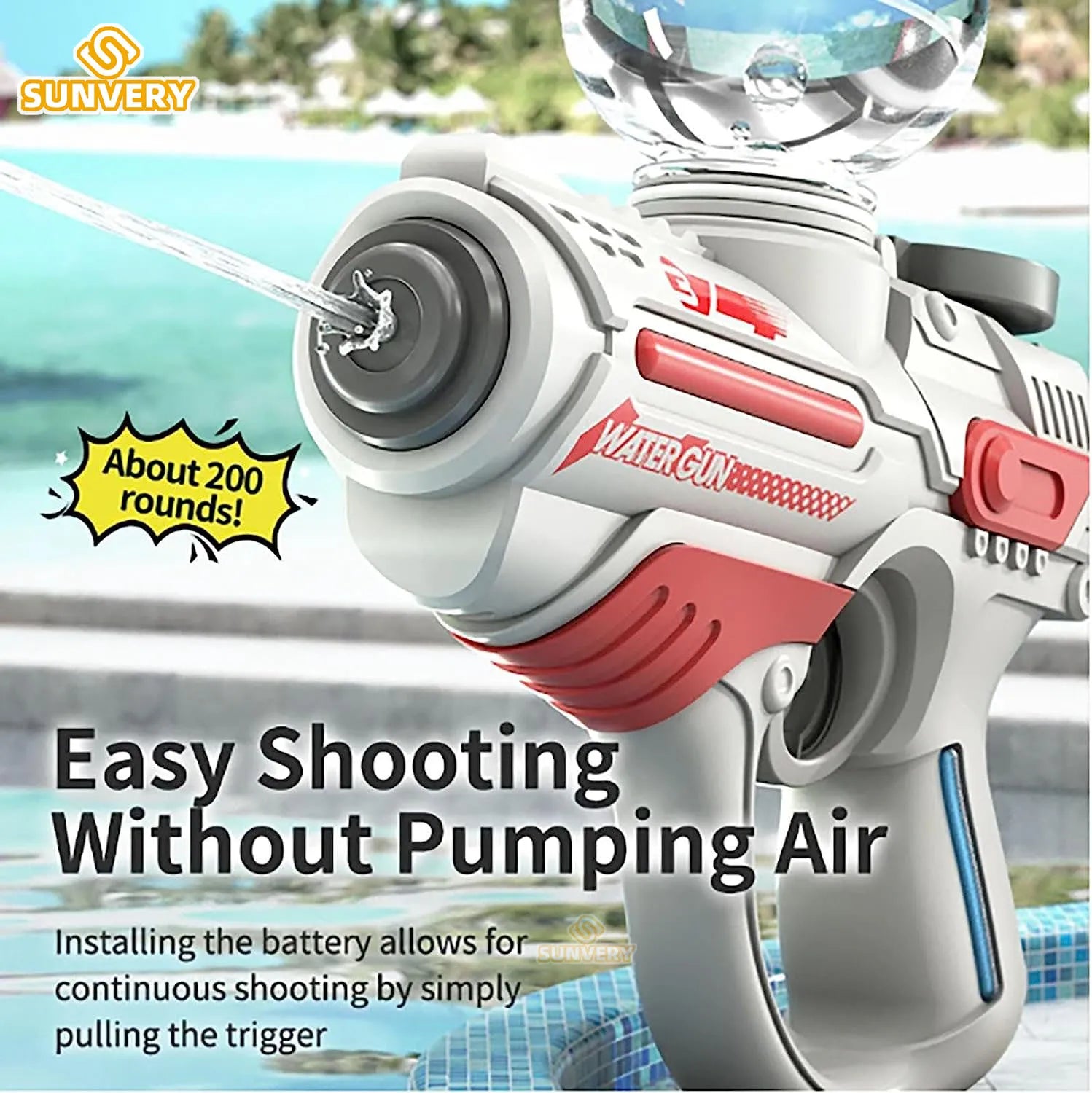 Shot 3B Electric Water Gun