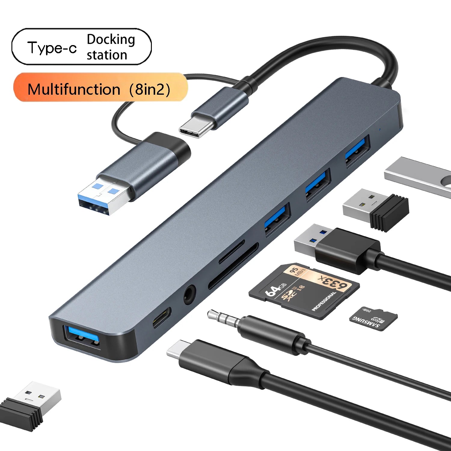 8in1 USB C Hub