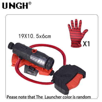 Red and black launcher with a red and black striped glove on a white background, featuring the brand 'UNGH'.