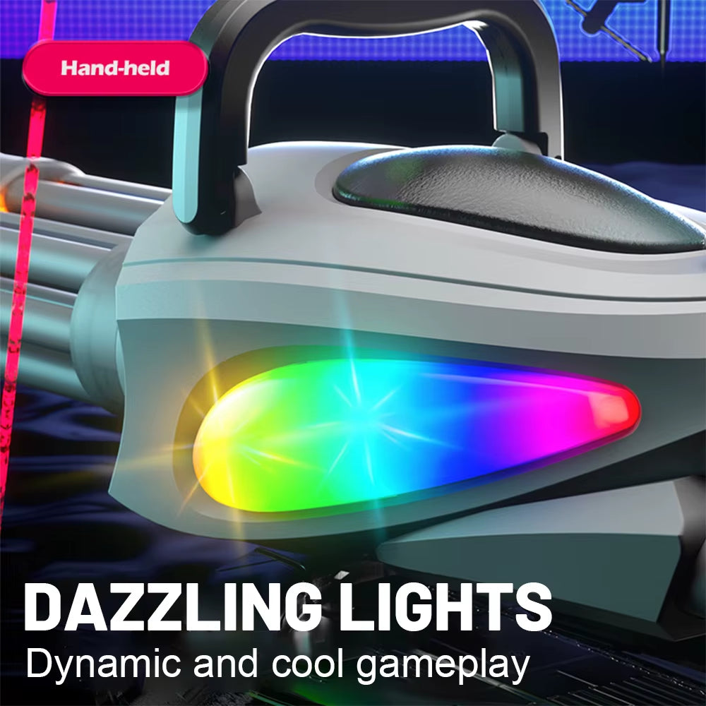 GATLING Gusher LED Double-barrel Water Blaster