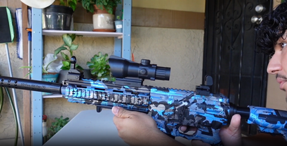 Gel Ball Blaster M4 Video